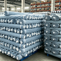 Tissu en microfibre brossée 100 % polyester gaufré teint de haute qualité, doux pour la peau, idéal pour draps et matelas domestiques (vente en gros)