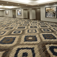 Fabrikpreis Gehäkelter Getufteter Jacquard-Nylon Maschinell Gefertigter Antistatischer Antibakterieller Treppenläufer für Hotel-Bankettsaal
