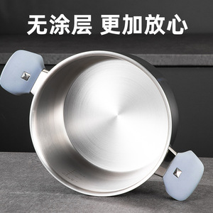304 Stainless Steel <b>Steamer</b> Pot Double Layer With Lid For Cooking Food Grade Safe Eco Friendly - Product Image 5