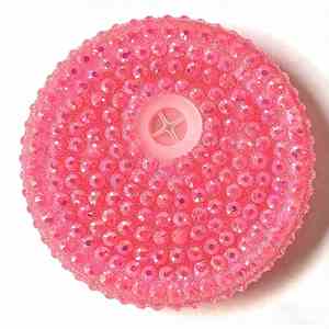 16oz Bling Rhinestone Diamond Can Lid for Mason Jar Plastic <b>Cups</b> Leakproof Dustproof Mason Jar Lid with <b>Straw</b> Hole <b>Cup</b> Accessory - Product Image 2
