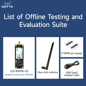 ชุดพัฒนาโมดูล Lora ระยะไกล Ebyte E22-900TBH-SC พร้อมชุดทดสอบแบบออฟไลน์ - Product Image 6