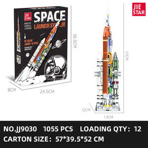 JIESTAR JJ9030 JJ9031 1104 Piezas Serie Espacial <span class=keywords><strong>Cohete</strong></span> Espacial Bloques de Construcción Modelo Técnico Juguete Educativo Regalo Festivo - Product Image 6