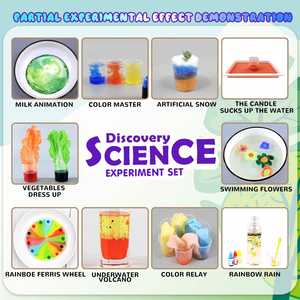 Kits de Ciencia para Niños con 268 Experimentos Químicos, Juguetes Educativos de Aprendizaje para Niños Más Vendidos, Conjuntos Experimentales Cognitivos - Product Image 5