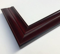 PVC UPVC Extrudiertes Profilband mit Individueller Farbgebung und Lochstanz-/Schneideservice für TV-Rahmen Umweltfreundliches Modernes Design