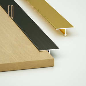 Profils en T en métal brossé, bandes décoratives en acier inoxydable pour la décoration murale d'appartements, design moderne, durable, installation facile - Product Image 5