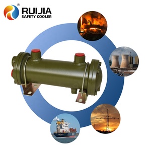 Repuestos para Grúas: Intercambiador de Calor de Agua para Motor Diésel, Enfriador de Aceite Marino, Intercambiador de Calor Tubular para Grúas sobre Orugas - Product Image 1