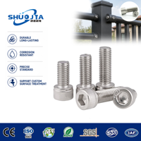 Vis à six pans creux à embase cylindrique GB70.1, gamme complète OEM ODM, pour assemblage de rampes