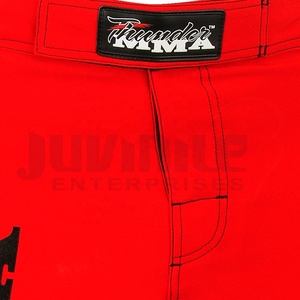 Nouveaux shorts de Muay Thai en polyester solide de qualité supérieure, doux, pour MMA, lutte, boxe, entraînement, pour professionnels - Product Image 6