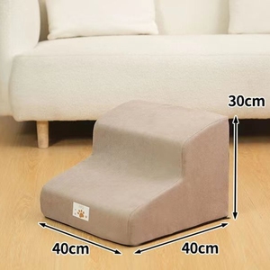 บันไดสำหรับสุนัข<span class=keywords><strong>3</strong></span>ขั้นบันไดสำหรับสัตว์เลี้ยงแบบพกพากันลื่นโซฟาสำหรับสุนัขบาดเจ็บบันไดสุนัข - Product Image 6