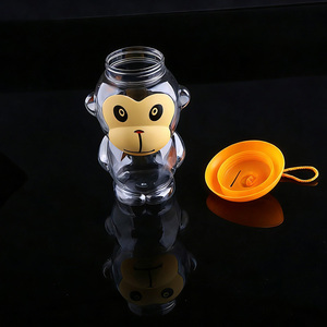 Venta Directa de Fábrica, Recipientes de Plástico Transparentes y Duraderos, Frascos de Plástico Creativos Reutilizables para Almacenamiento de Aperitivos - Product Image 2