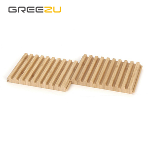 Panel dinding serat bambu Modern dekoratif untuk dekorasi dalam ruangan dinding latar belakang tahan suara dan tahan api Zucchini - Product Image 1