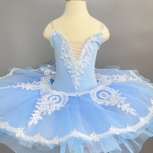 Jupe de Ballet blanche pour enfants, robe de Performance pour femmes, Costume de scène de beauté professionnel <span class=keywords><strong>TUTU</strong></span> Swan Lake - Product Image 4