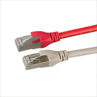 Cable de Conexión FTP Certificado Cat6A 10G para Redes, Conector RJ45, 1m 2m 3m 5m, Cable de Comunicación Ethernet