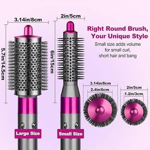 Accesorio de Cepillo Redondo Pequeño de 20 mm de la Mejor Calidad para Volumen, Compatible con Secadores de Pelo <span class=keywords><strong>Dyson</strong></span> <span class=keywords><strong>Airwrap</strong></span> <span class=keywords><strong>HS01</strong></span> <span class=keywords><strong>HS05</strong></span> HS08 - Product Image 3