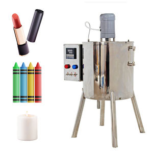 Máquina de llenado de lápices labiales con calentamiento y mezcla para bálsamo labial, aceite refrescante, chocolate, crema cosmética, jabón y loción - Product Image 1
