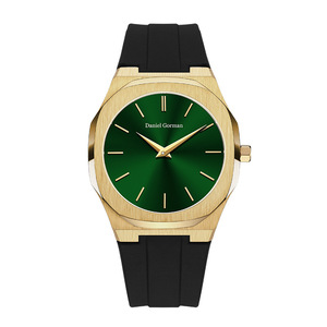 Montre à quartz pour homme MIYOTA 2025, acier inoxydable, étanche 5 BAR, analogique, 24 heures, montre de luxe, bracelet en silicone - Product Image 3