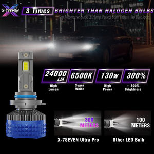 X-7SEVEN XULTPR super lumineux 140W 25000LM H7 H11 phare système d'éclairage de voiture pour phare led canbus pour voiture led phare <span class=keywords><strong>ampoule</strong></span> - Product Image 2