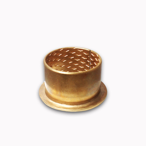 ปลอกบูชแบบเรียบทำจากเหล็ก PTFE สีขาว - Product Image 3