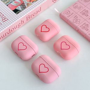 Coque d'écouteurs PC mate Sweetheart pour Airpods Pro 3, design simple, coque arrière de haute qualité pour Airpods 4 - Product Image 6