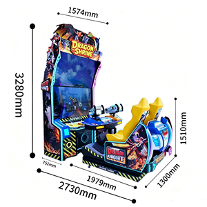 Simulador de Movimiento 4D Dragon Knight: Máquina de Entretenimiento Dinámica de Doble Asiento con Escenarios de Juego Enriquecidos - Product Image 2