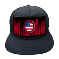 Gorra de Béisbol LED EL Personalizada de Alta Calidad con Logotipo Activado por Sonido, 2 Pilas AAA, Vida Útil de Más de 8000 Horas, Unisex, para Deportes y Fiestas