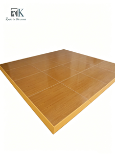 Piso de Baile con Diseño de Madera, Panel de Piso de Baile Personalizado para Bodas y Fiestas en Interiores y Exteriores - Product Image 1