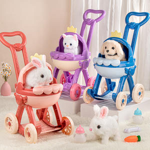 Jouet électrique interactif pour <span class=keywords><strong>chien</strong></span> 2025. Marche, tête et bouche en mouvement, avec jouets en peluche sonores pour les enfants de 2 ans et plus - Product Image 1