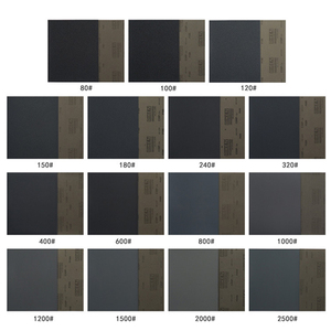 Карбид кремния, черный, квадратный, 6x7 дюймов, наждачная бумага, зернистость 60-2000 #   Диски для сухой и влажной шлифовки, полировки стекла и дерева - Product Image 6