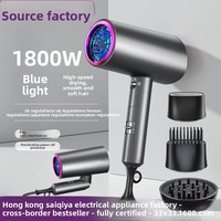 Secador de Pelo Iónico Profesional de Alta Velocidad para un Secado Rápido, Cuidado del Cabello Suave, Reparación del Cabello Teñido y Rizado, Herramienta de Salón