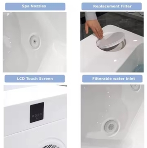 Bañera de Inmersión Fría Ambohr - Control por Aplicación WiFi, Bañera de Hielo Acrílica para Recuperación Deportiva, Bañera de Agua Fría Todo en Uno con Esterilizador de Ozono - Product Image 2