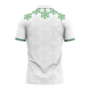 HEALY クリスマス フットボール ポロシャツ メンズ プロモーション カスタム デジタルプリント ドライフィット ポリエステル ポロシャツ - Product Image 2