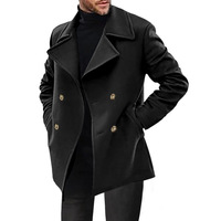 Manteau trench pour homme transfrontalier, printemps et automne 2025, pardessus pour homme, mi-long, décontracté, veste pour homme