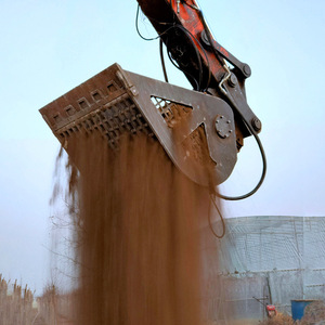 Sieve Bucket Hydraulic <b>Vibrating</b> <b>Screen</b> High Frequency Sand Gravel Screening - Product Image 1