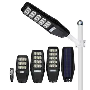 led very bright lamp high outdoor lumen street solar lights integrated solar street lights with cctv camera