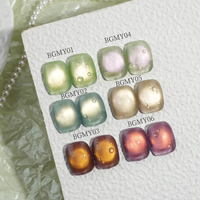 Vernis à ongles gel magnétique œil de chat série fruits longue durée UV en gros sous marque privée avec lampe LED