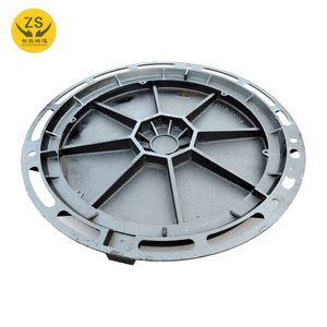 High-quality 900mm Ductile Iron <strong>Manhole</strong> <strong>Covers</strong> for Construction Sites, Heat-resistant and Noise-reducing - Product Image 2