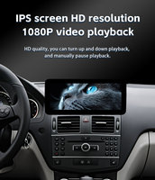 Lecteur vidéo multimédia pour voiture 10,25/12,3 pouces NTG4.5 GPS DSP pour Mercedes Benz Classe C W204 2007-2011 CarPlay sans fil Android Auto