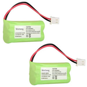 Nimh 2.4V 800mAh <span class=keywords><strong>Rechargeable</strong></span> Ni-MH <span class=keywords><strong>Sans</strong></span> <span class=keywords><strong>Fil</strong></span> Téléphone Batterie Pack Nickel Métal Hydrure - Product Image 6