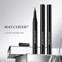 OEM ODM Lot de 3 ou 5 stylos eye-liner liquide noirs, résistants à l'eau et aux bavures, à pointe fine, maquillage pour les yeux, marque privée, vente en gros