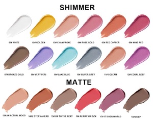 Oem/ODM nhãn hiệu riêng trang điểm long lanh lỏng <span class=keywords><strong>Eyeshadow</strong></span> Palette đa màu chất lỏng bóng mắt - Product Image 5