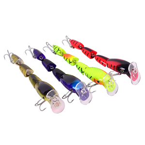 Thiết Kế Độc Đáo Nối Đầu Minnow Câu Cá Lure Baits 180Mm Nhân Tạo Nổi Cá Wobler - Product Image 2