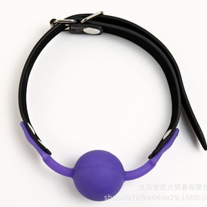 สินค้าสำหรับผู้ใหญ่, ของเล่นทางเลือกหนัง SM ขายส่ง, ที่ปิดปาก, อุปกรณ์เสริมทางเพศ, ที่ปิดปากซิลิโคน, ขายตรงจากโรงงาน - Product Image 3