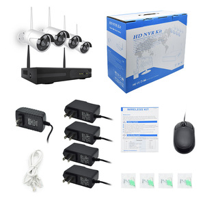 Ensemble de caméras de <span class=keywords><strong>surveillance</strong></span> sans fil pour l'extérieur, sécurité domestique, vision nocturne infrarouge, WiFi, étanche, <span class=keywords><strong>avec</strong></span> <span class=keywords><strong>disque</strong></span> <span class=keywords><strong>dur</strong></span> de 1 To - Product Image 3