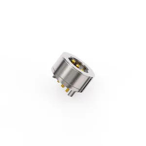 Factory Hot Sales 3 Pin Waterproof Male Female Spring Loaded Magnetic Connector