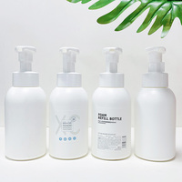 Blanc Kid PP Plastique Mousse Shampooing Bulle Main Lavage Du Visage Désinfectant Savon Moussant Distributeur Nettoyant Soins De La Peau Emballage
