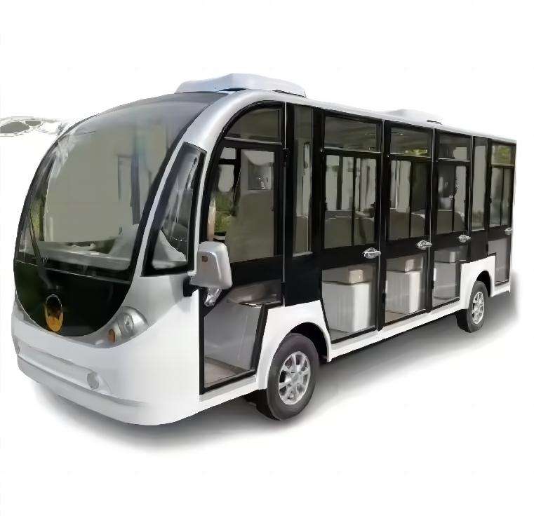 electric solar shuttle bus