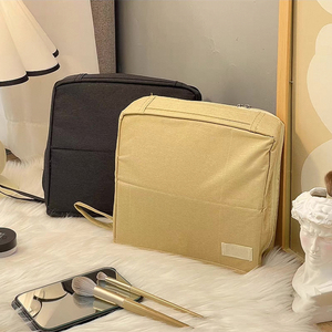 Lớn có thể gập lại túi <span class=keywords><strong>nylon</strong></span> mỹ phẩm du lịch đồ dùng cá nhân tổ chức Lưu trữ không thấm nước tạo nên trường hợp Túi trang điểm lớn - Product Image 2