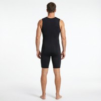 Combinaison courte en néoprène pour homme, sans manches, idéale pour le SUP, le surf et le triathlon