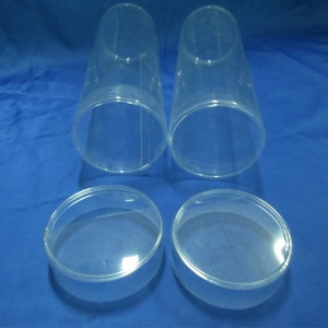 หลอดบรรจุภัณฑ์พลาสติกใสแบบทรงกระบอกทำจากพีซี - Product Image 5