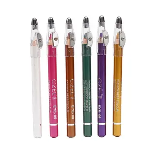 Excellent Quality Wood Eyeshadow Pencil, Multicolor Nude Easy To Color Makeup Eyeshadow Pen